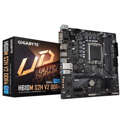 Материнська плата GIGABYTE H610M S2H V2 DDR4 s1700 H610 2xDDR4 M.2 HDMI mATX