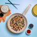 Сковорода ВОК Tefal Delight,28см, алюміній, бакеліт, бежевий