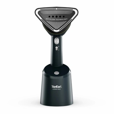 Відпарювач Tefal компактний AeroSteam, 1400Вт, 100мл, постійна пара - 20гр, чорно-зелений