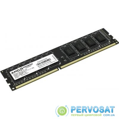 Модуль памяти для компьютера DDR3 2GB 1600 MHz AMD (R532G1601U1S-UOBULK)