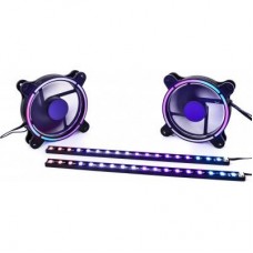 Кулер до корпусу QUBE RGB_SPECTRUM_KITv02 Кулер до корпусу QUBE RGB_SPECTRUM_KITv02