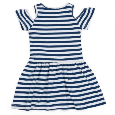 Плаття Breeze з серцем перевертишем (12385-116G-blue)