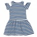 Плаття Breeze з серцем перевертишем (12385-116G-blue)