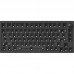 Клавіатура механічна Lemokey  P1 Pro 84Key, Keychron Super Brown, WL/BT/USB-A, QMK/VIA, Hot-Swap, EN/UKR, RGB,  Knob, Carbon Black