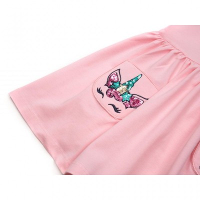 Плаття Breeze з єдинорогом (15161-116G-pink)