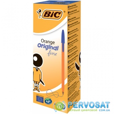 Ручка шариковая Bic Orange, синяя (bc8099221)