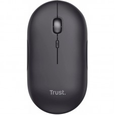 Миша Trust Puck Rechargeable, Ultra-Thin, BT/WL, Silent, чорний Миша Trust Puck Rechargeable, Ultra-Thin, BT/WL, Silent, чорний