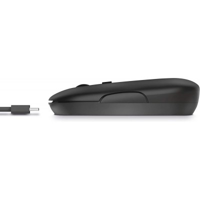 Миша Trust Puck Rechargeable,  Ultra-Thin,  BT/WL,  Silent,  чорний