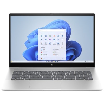 Ноутбук HP ENVY 17-cw0005ua 17.3" FHD IPS Touch, Intel i7-13700H, 32GB, F1024GB, UMA, Win11, сріблястий