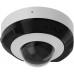 IP-Камера дротова Ajax DomeCam Mini, 8мп, 2.8мм, Poe, True WDR, IP 65, ІЧ 30м, аудіо, кут огляду 100° до 110°, міні купольна, біла