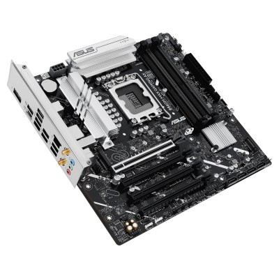 Материнcька плата ASUS B860M MAX GAMING AX s1851 B860 4xDDR5 M.2 DP USB Type-C Wi-Fi BT mATX