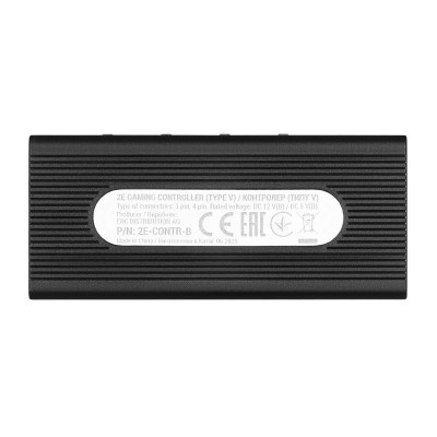 Контролер 2E GAMING CONTR-V ARGB 10 fans 4pin, SATA +5V 3pin, пульт Контролер 2E GAMING CONTR-V ARGB 10 fans 4pin, SATA +5V 3pin, пульт