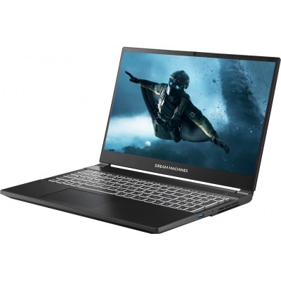 Ноутбук Dream Machines RG5050-15 15.6FHD IPS, Intel i7-13620H, 32GB, F1TB, NVD5050-8, DOS, чорний