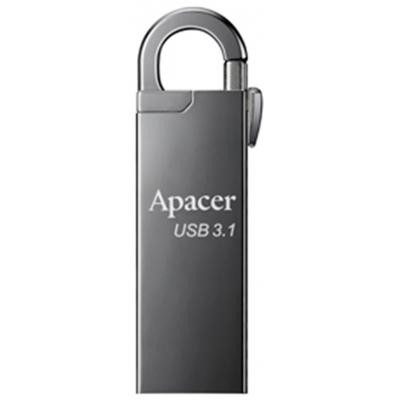 USB флеш накопичувач Apacer 16GB AH15A Ashy USB 3.1 (AP16GAH15AA-1)