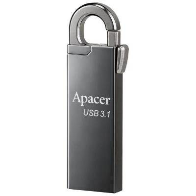 USB флеш накопичувач Apacer 16GB AH15A Ashy USB 3.1 (AP16GAH15AA-1)