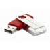 USB флеш накопитель eXceleram 16GB P1 Series Silver/Red USB 2.0 (EXP1U2SIRE16)