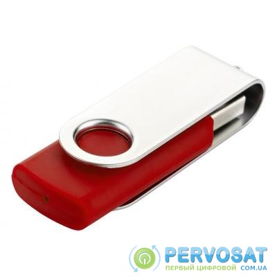 USB флеш накопитель eXceleram 16GB P1 Series Silver/Red USB 2.0 (EXP1U2SIRE16)
