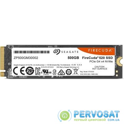 Накопитель SSD M.2 2280 500GB Seagate (ZP500GM3A002)