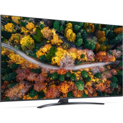 Телевiзор 50" LED 4K LG 50UP78006LB Smart, WebOS, Сiрий