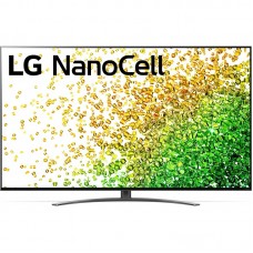 Телевiзор 75" NanoCell 4K LG 75NANO866PA Smart, WebOS, Срiбло