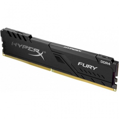 Модуль пам'яті для комп'ютера DDR4 4GB 2400 MHz HyperX FURY Black HyperX (Kingston Fury) (HX424C15FB3/4)
