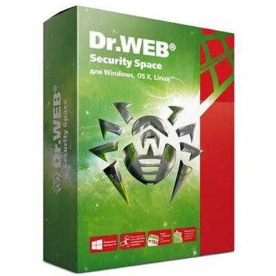 Антивірус Dr. Web Security Space + Компл. защита 4 ПК 2 года эл. лиц. (LHW-BK-24M-4-A3)