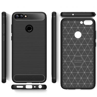 Чохол до моб. телефона Laudtec для Huawei P Smart Carbon Fiber (Black) (LT-PST)