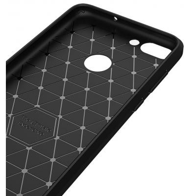 Чохол до моб. телефона Laudtec для Huawei P Smart Carbon Fiber (Black) (LT-PST)