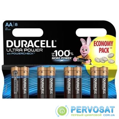 Батарейка Duracell AA Ultra Power LR6 * 8 (5004807)