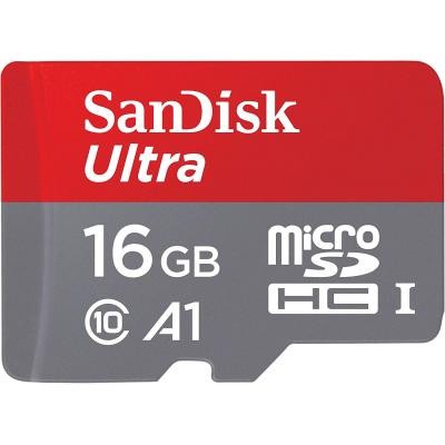 Карта пам'яті SANDISK 16GB microSDHC class 10 UHS-I U1 A1 (SDSQUAR-016G-GN6MN)