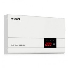 Стабілізатор SVEN AVR SLIM-500 LCD (00380035) Стабілізатор SVEN AVR SLIM-500 LCD (00380035)