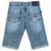 Шорты A-Yugi джинсовые с потертостями (5261-152B-blue)