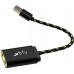 Xtrfy Внешняя звуковая карта SC1 USB Black