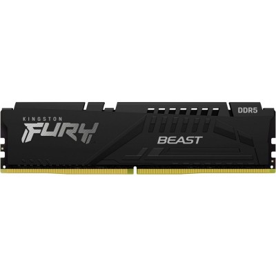 Пам'ять до ПК Kingston DDR5 5200 32GB KIT (16GBx2) FURY Beast Black