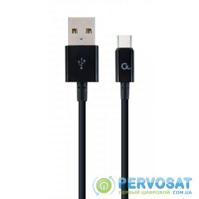 Дата кабель USB 2.0 AM to Type-C 1.0m Cablexpert (CC-USB2P-AMCM-1M)