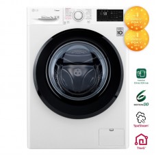 Пральна машина з фронт. завант. LG F2J5HS6W, 7кг, 1200, A+++-10%, Пара, глибина 45см, Дисплей, Білий Пральна машина з фронт. завант. LG F2J5HS6W, 7кг, 1200, A+++-10%, Пара, глибина 45см, Дисплей, Білий
