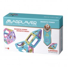 Конструктор Magplayer магнітний набір 14ел Конструктор Magplayer магнітний набір 14ел