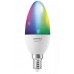 Набір ламп світлодіодних 3шт LEDVANCE (OSRAM) LEDSMART+ WiFi B40 5W (470Lm) 2700-6500K + RGB E14 дімміруємих