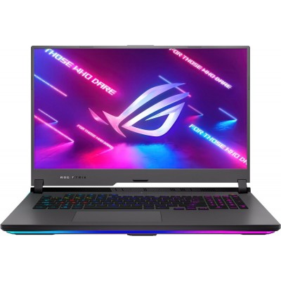 Ноутбук ASUS ROG Strix G17 G713QM-HX195 17.3FHD IPS/AMD R9-5900HX/32/512F/NVD3060-6/noOS/Black