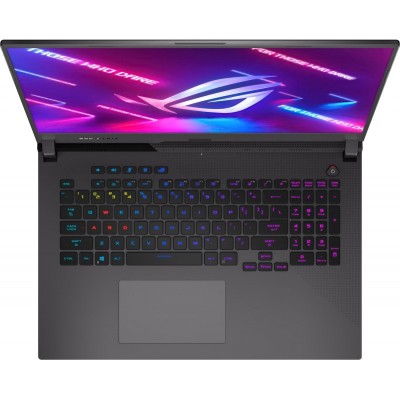 Ноутбук ASUS ROG Strix G17 G713QM-HX195 17.3FHD IPS/AMD R9-5900HX/32/512F/NVD3060-6/noOS/Black