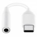 Перехідник Type-C to 3.5mm Audio Adapter (White) Samsung (EE-UC10JUWRGRU)