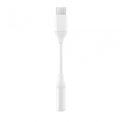 Перехідник Type-C to 3.5mm Audio Adapter (White) Samsung (EE-UC10JUWRGRU)