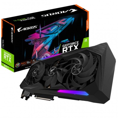 Видеокарта Gigabyte GeForce RTX3070Ti 8Gb AORUS MASTER (GV-N307TAORUS M-8GD)