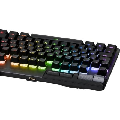 Клавіатура ASUS ROG Strix Flare II Animate RGB 113key NX Red USB RU Black