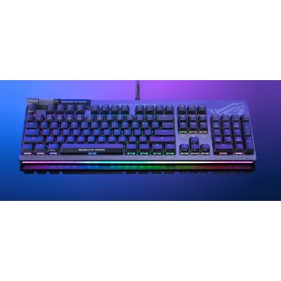 Клавіатура ASUS ROG Strix Flare II Animate RGB 113key NX Red USB RU Black