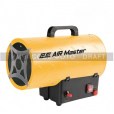 Теплова гармата газова 2E, 15кВт, 150м кв, 420м куб/год, IPX4, жовтий Теплова гармата газова 2E, 15кВт, 150м кв, 420м куб/год, IPX4, жовтий