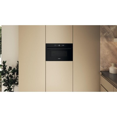 Мікрохвильова піч Whirlpool вбудована, 31л, електронне упр., 1000Вт, гриль, дисплей, чорний