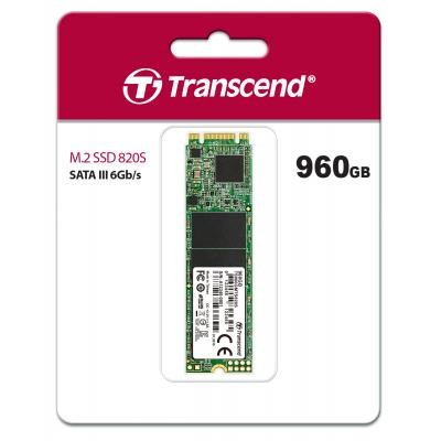 Накопитель SSD M.2 2280 960GB Transcend (TS960GMTS820S)