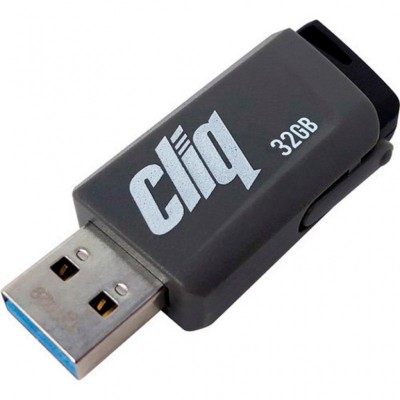 USB флеш накопичувач Patriot 32GB ST-Lifestyle Cliq Grey USB 3.1 (PSF32GCL3USB)