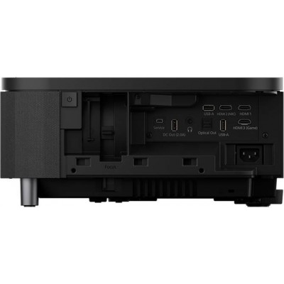 Проєктор домашнього кінотеатру Epson EH-LS800B UHD, 4000 lm, LASER, 0.16, WiFi, Android TV, чорний